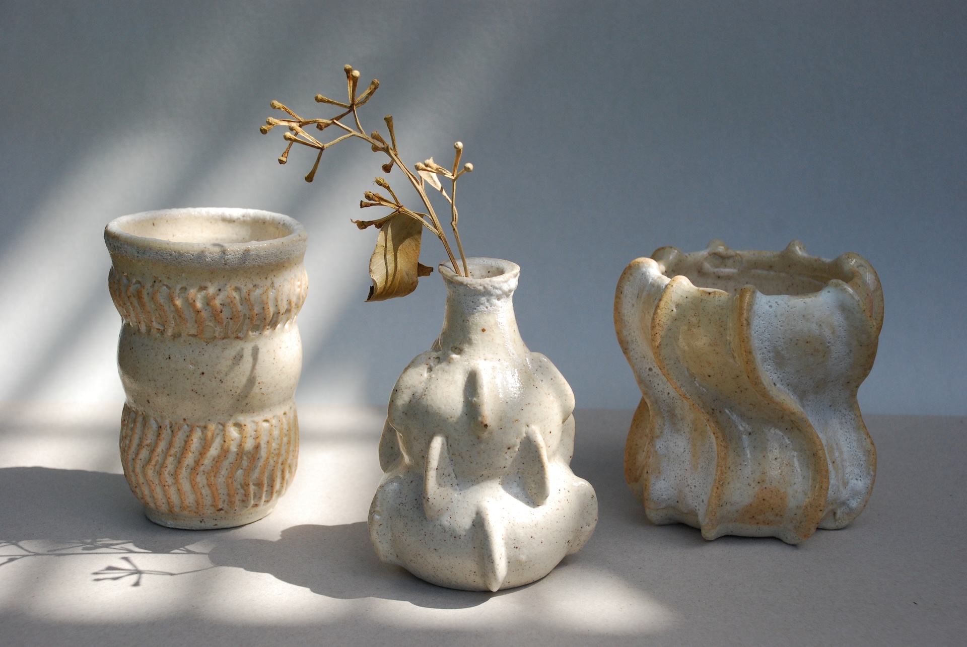 'Tides Touch', 2024. Ceramic