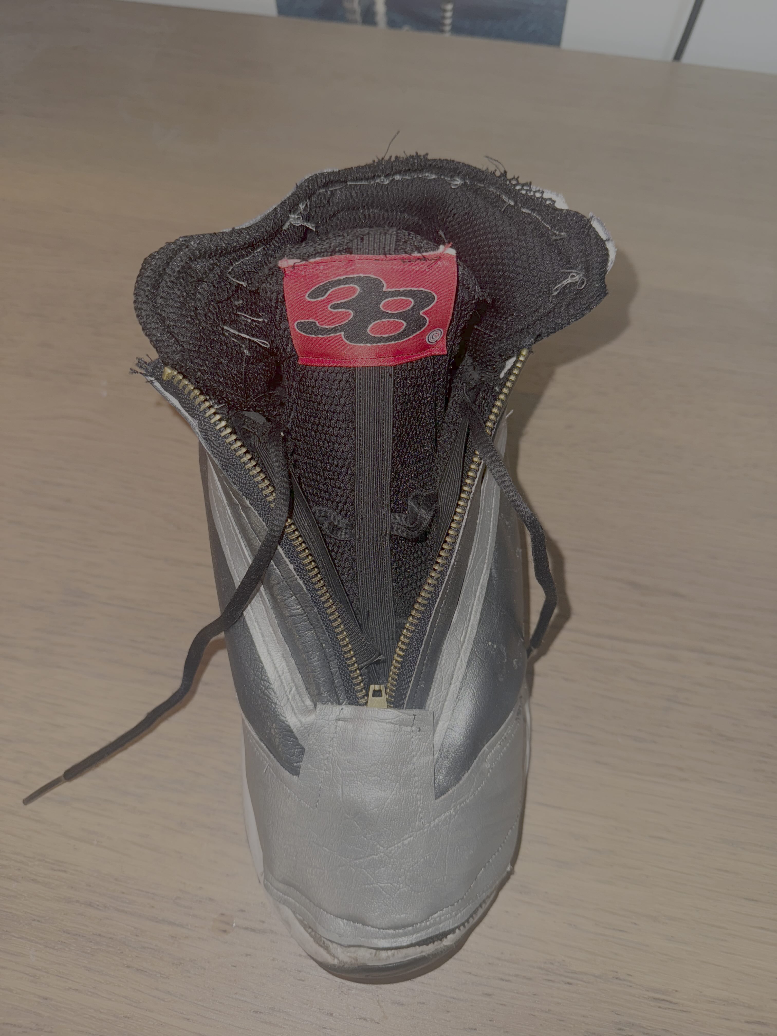'38s Concept Shoe Jango', 2025. Textiles