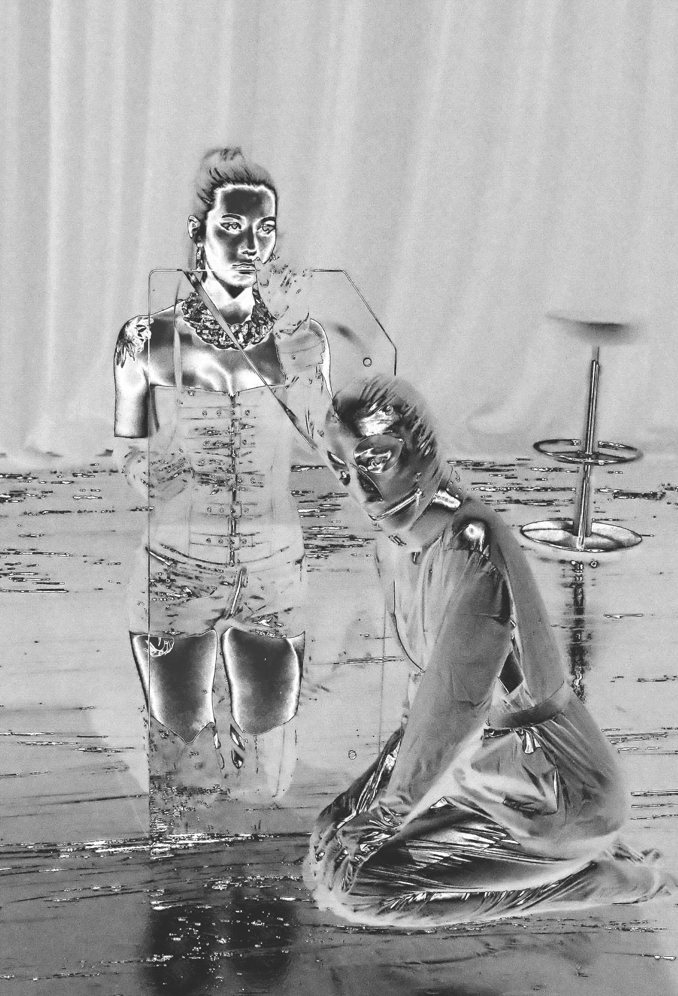 'Untitled (a furniture piece)', 2025. Performance still