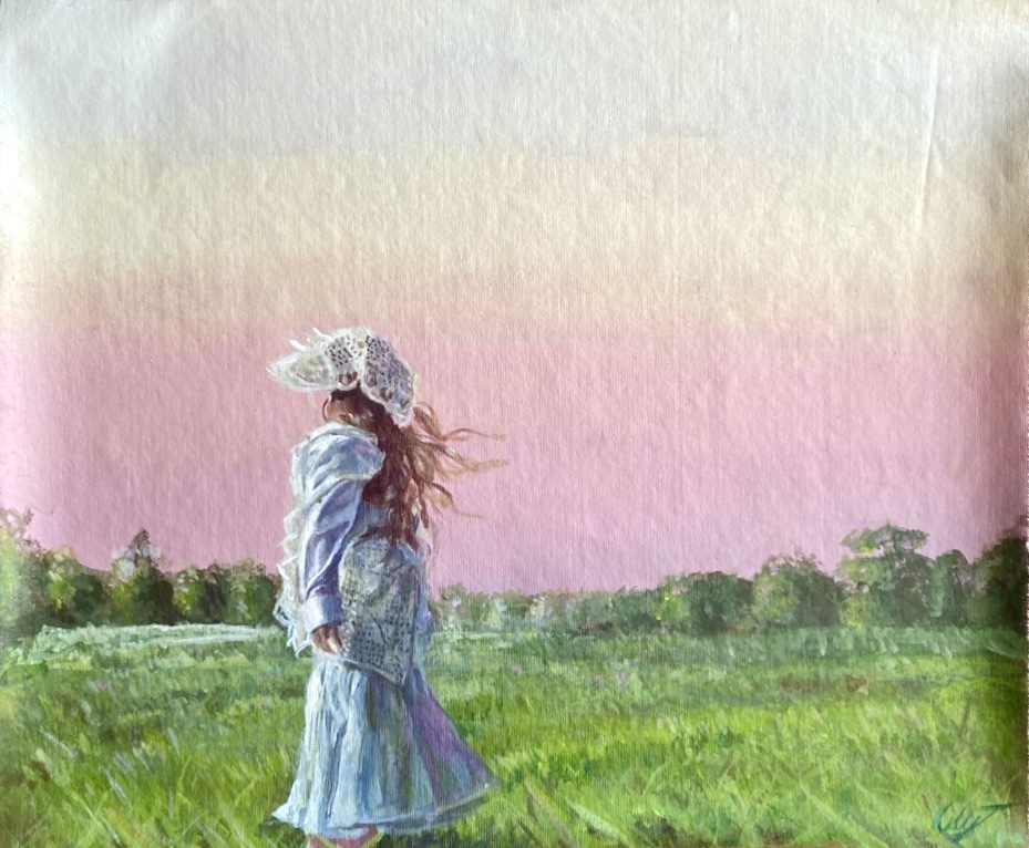 'Abnegated', 2025. Acrylic on canvas