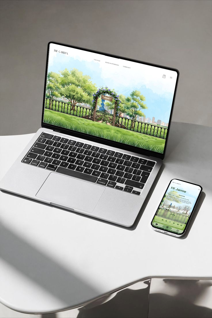 'The Garden', 2025. Website
