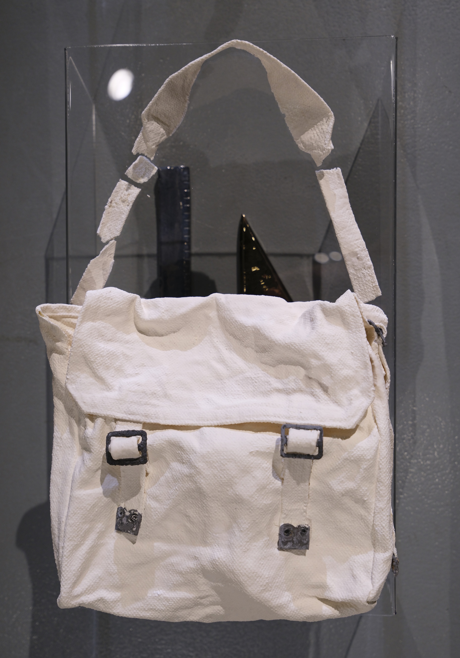 'School Bag', 2025. Stoneware ceramic