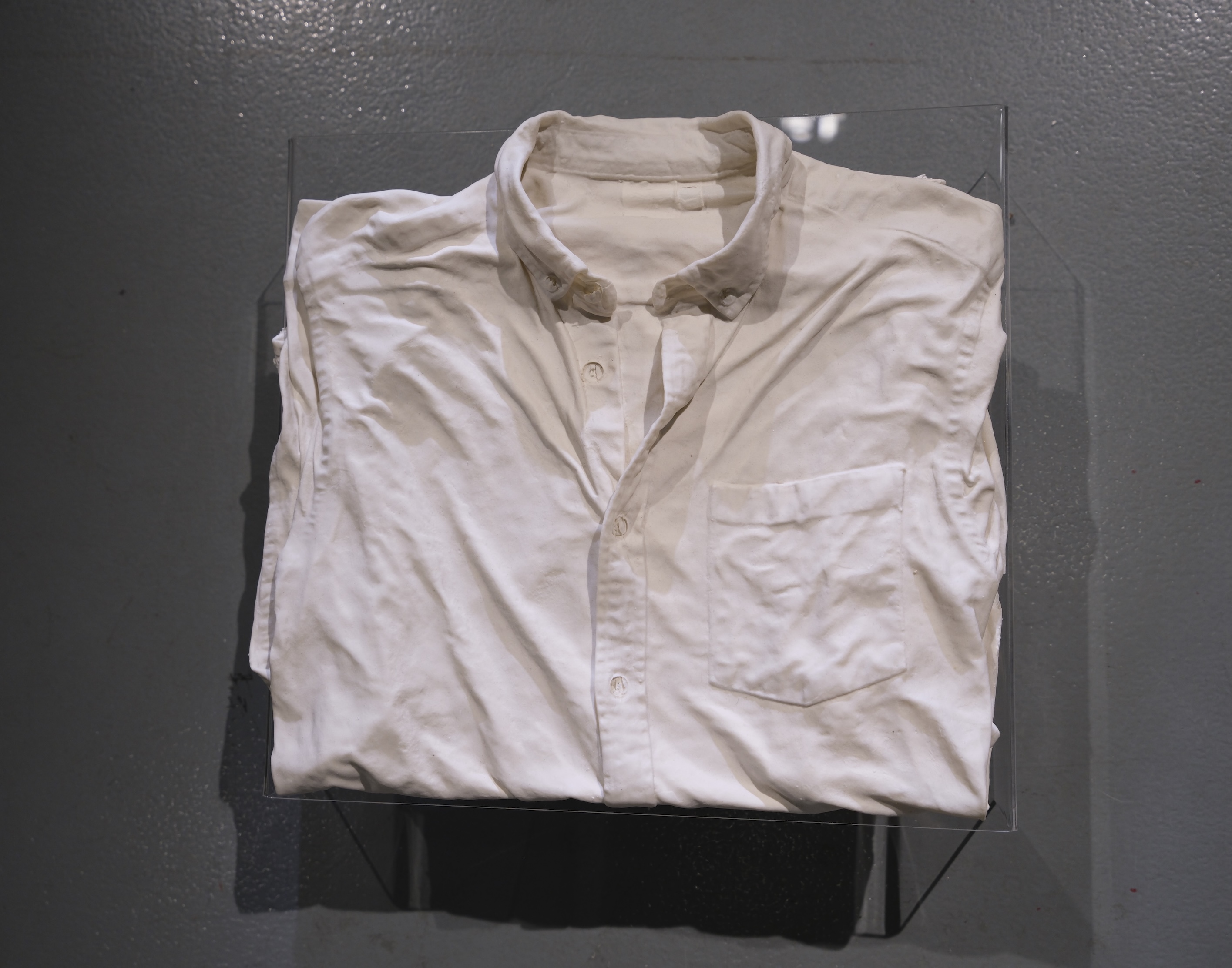 'Corporate Armour', 2025. Stoneware ceramic