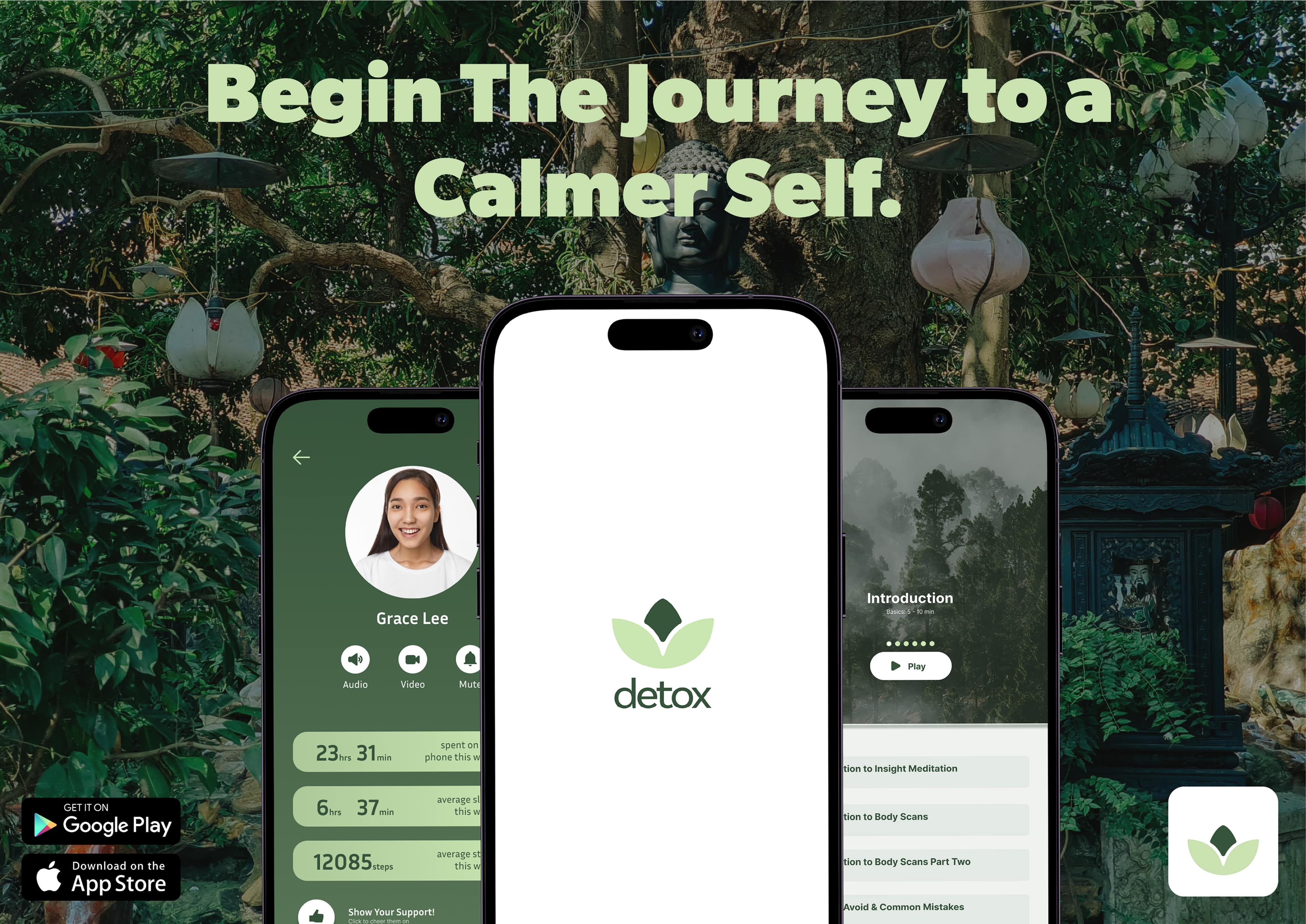 'Detox App // Poster One', 2025. A2 poster