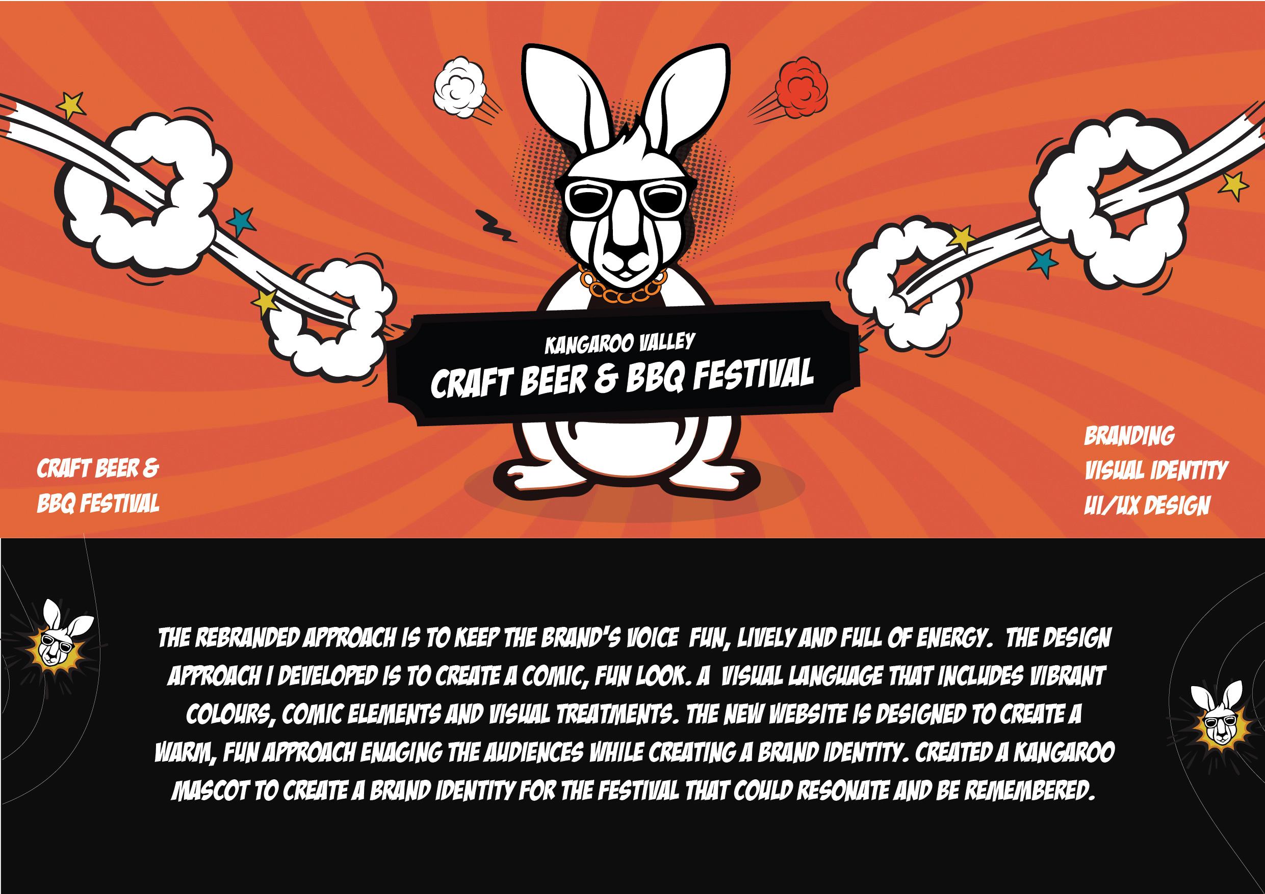 'KVBBQ Festive Rebranding', 2025. Digital