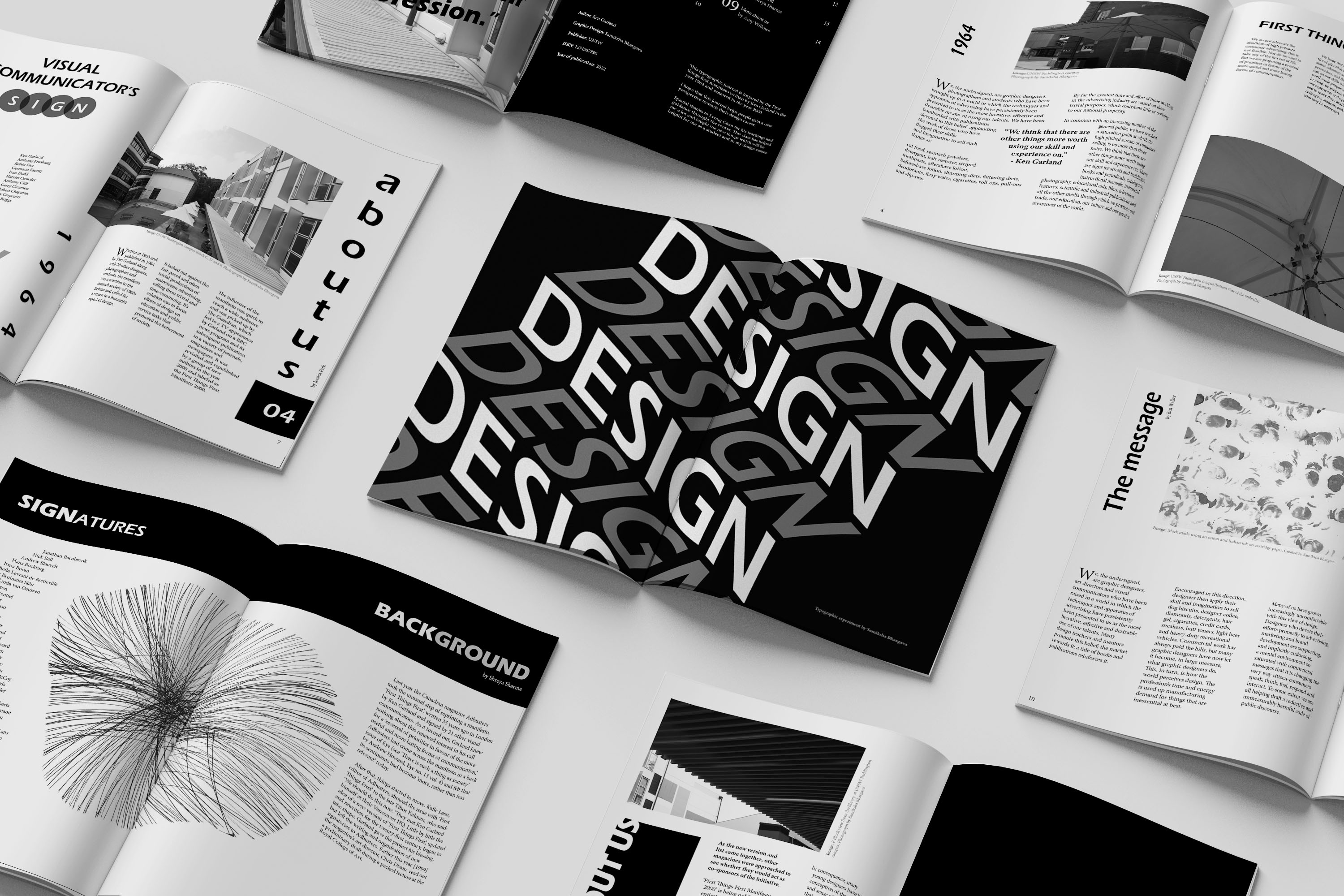 'Manifest: Magazine', 2023. Publication design