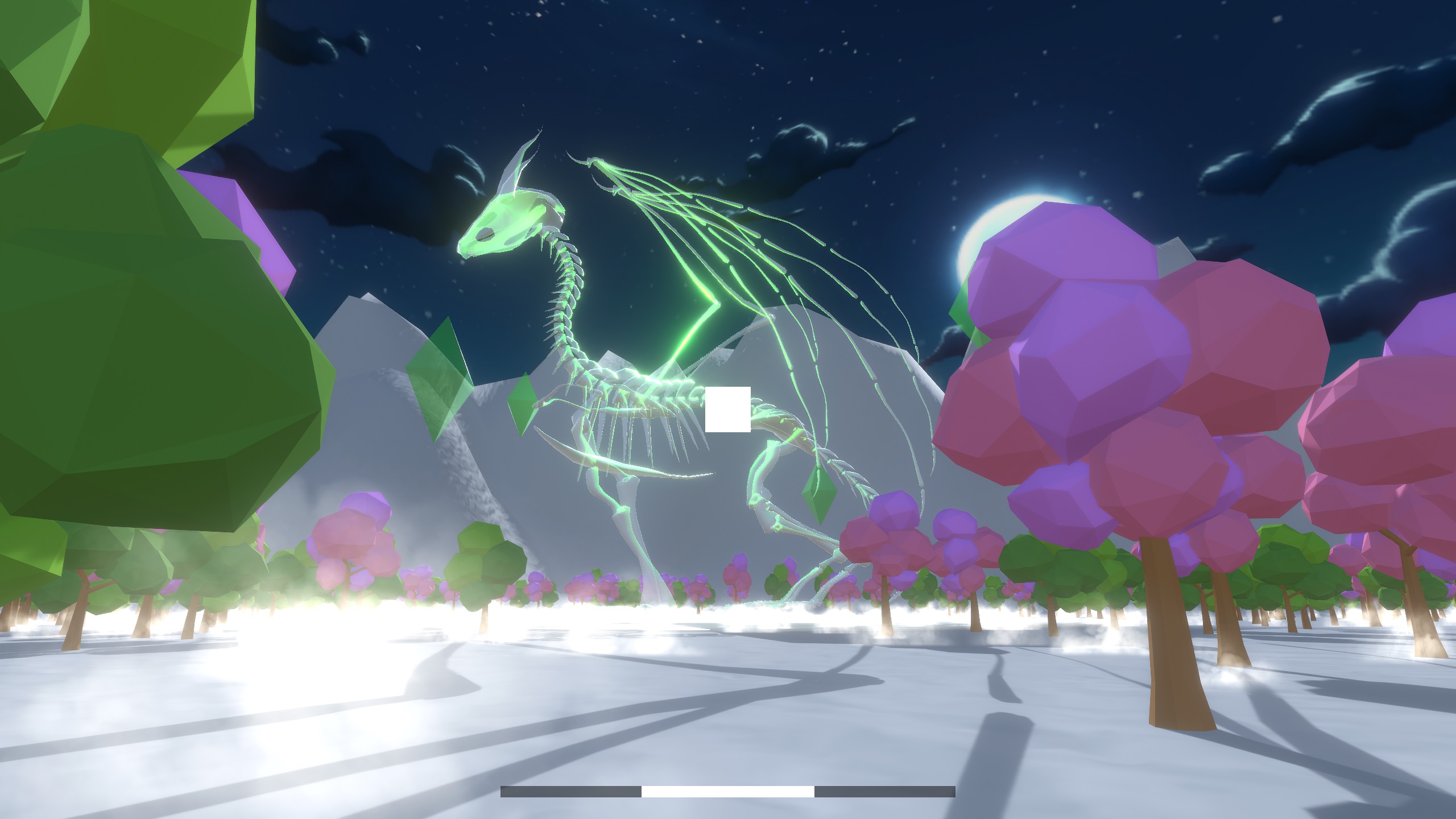 'The Seasonal Compass', 2024. 3D interactive environment