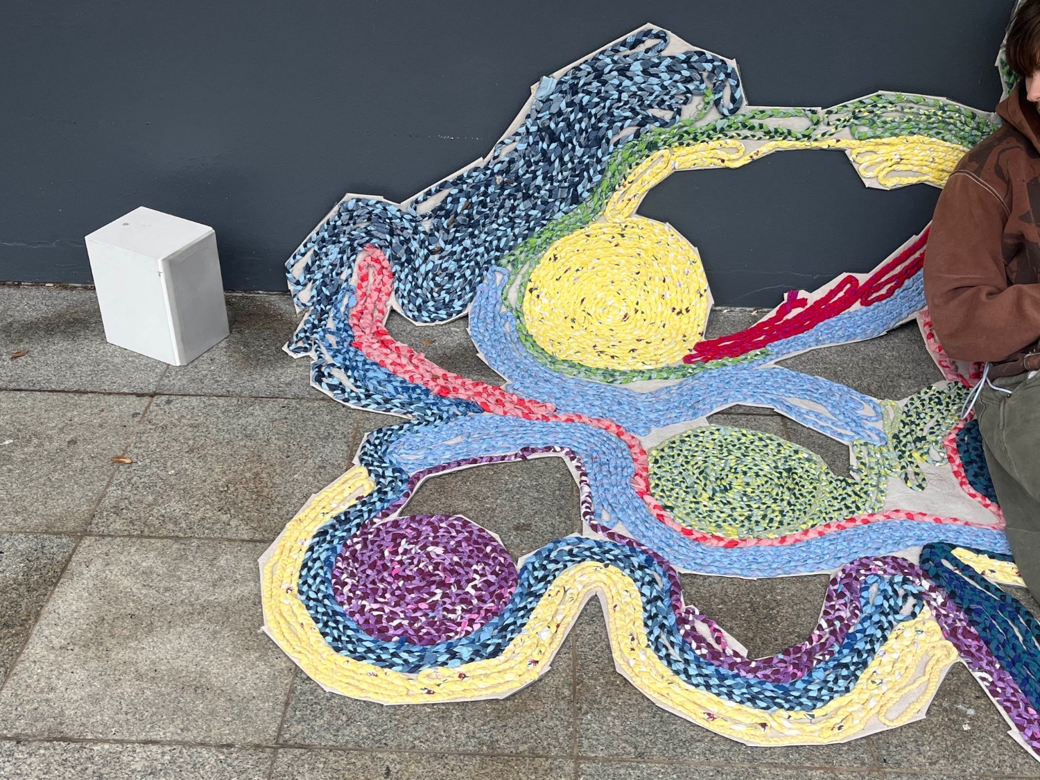 'Organ', 2025. Textile and sound