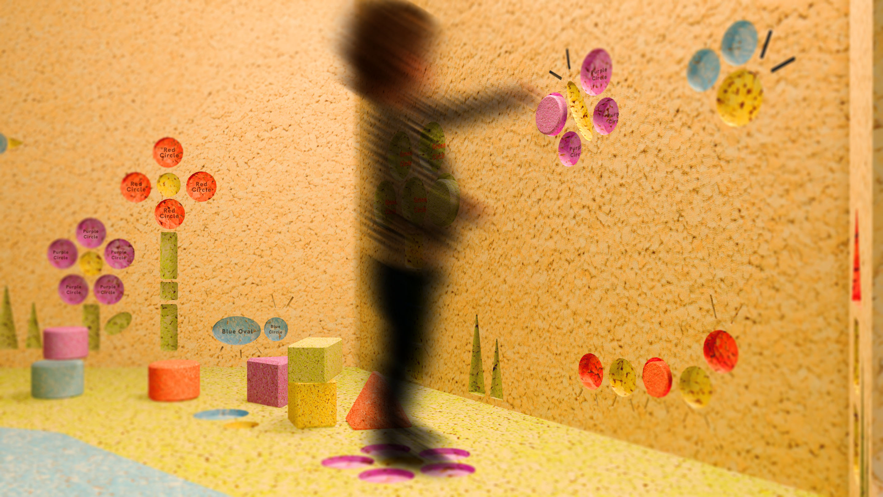 'Mushroom Makerspace Visualisation', 2025. Digital render