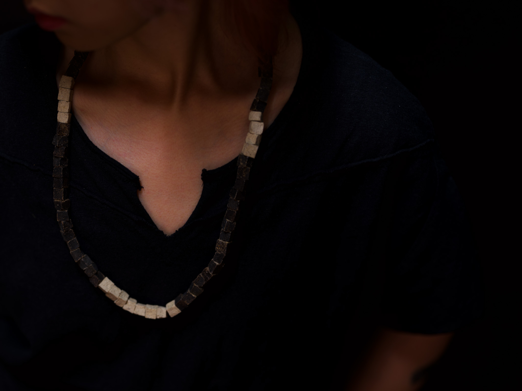 'Chapter 57', 2025. Seashell, cord