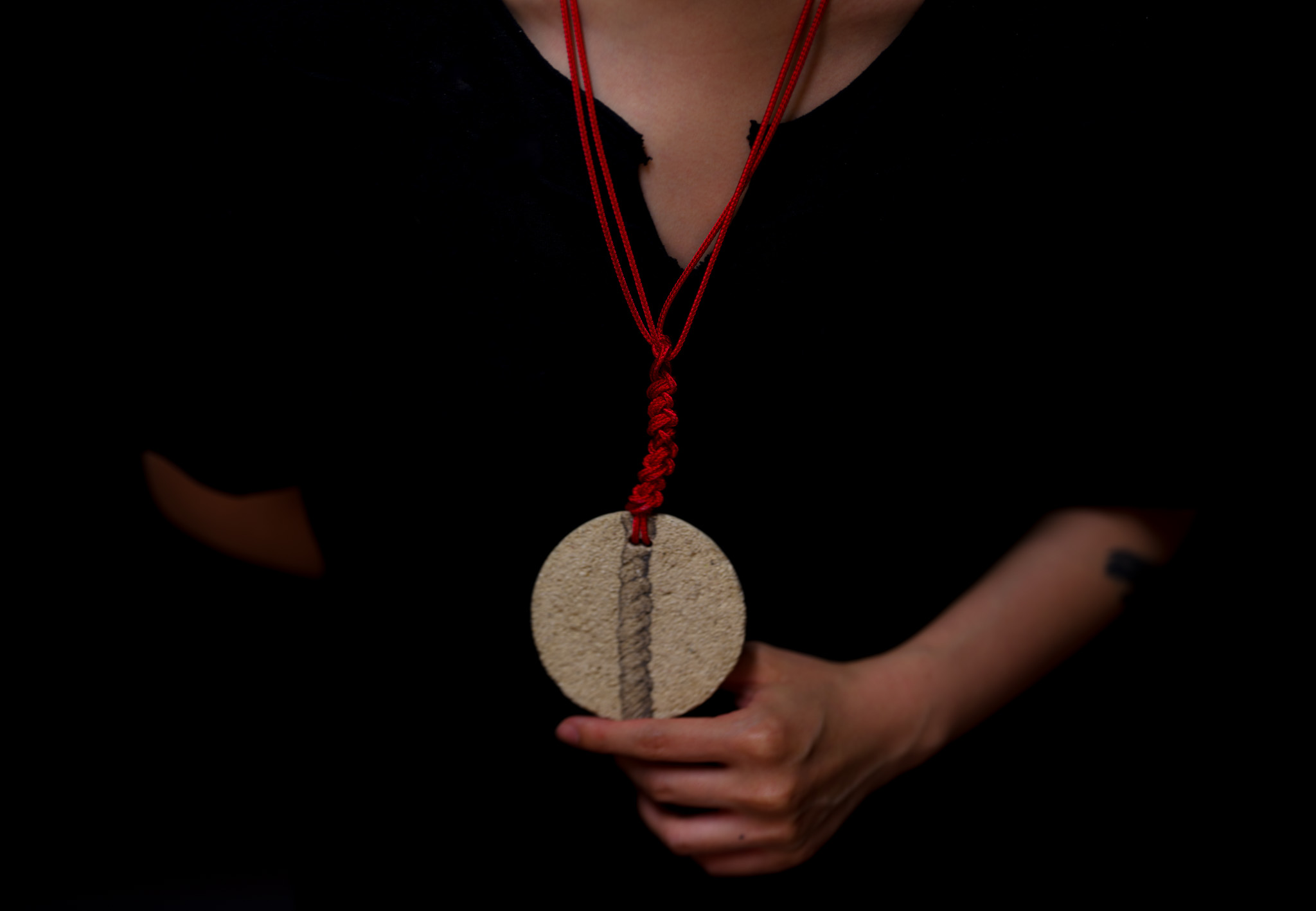 'Chapter 57', 2025. Seashell, cord