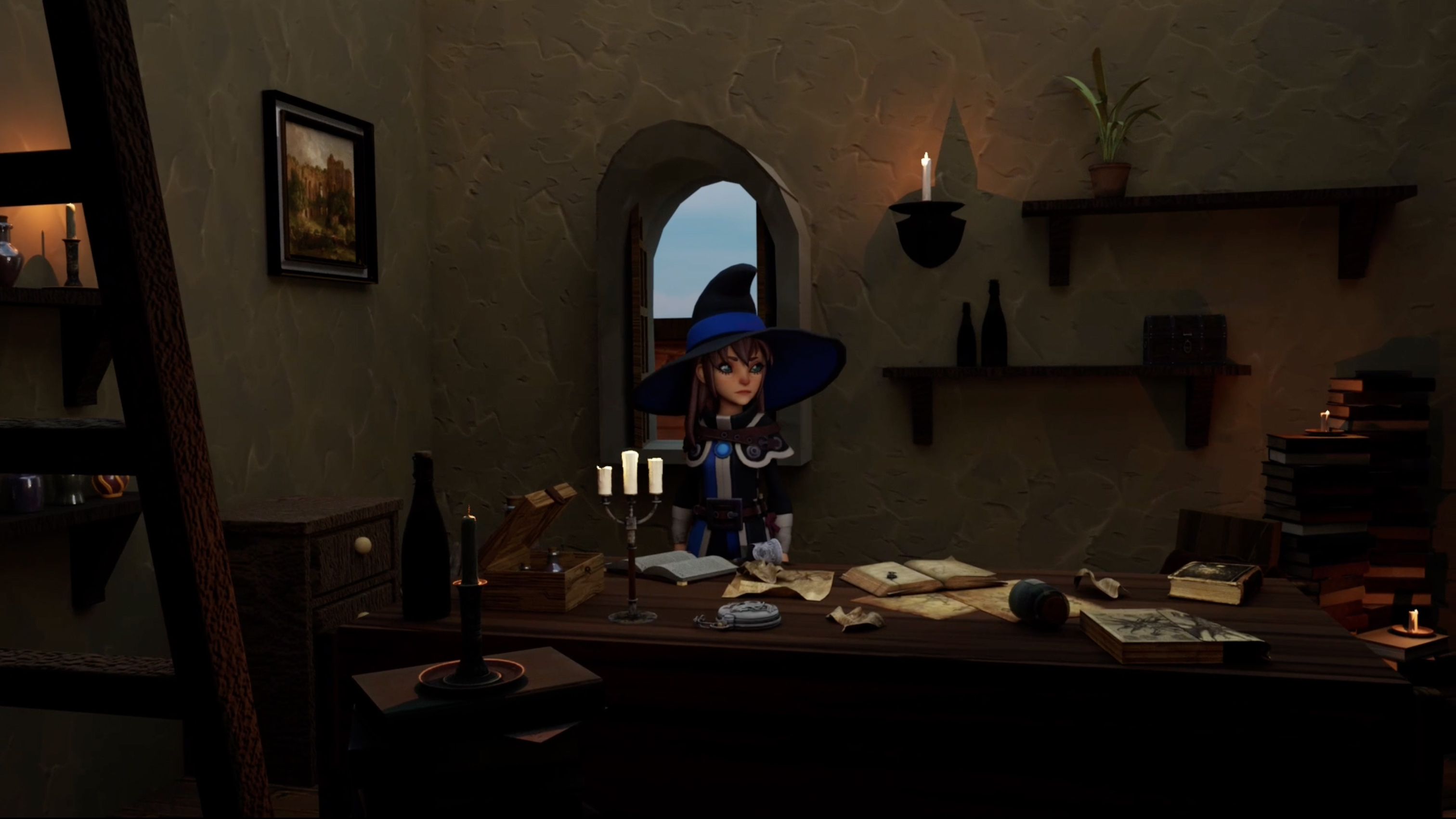 'The Attic Thief', 2025. 3D animation
