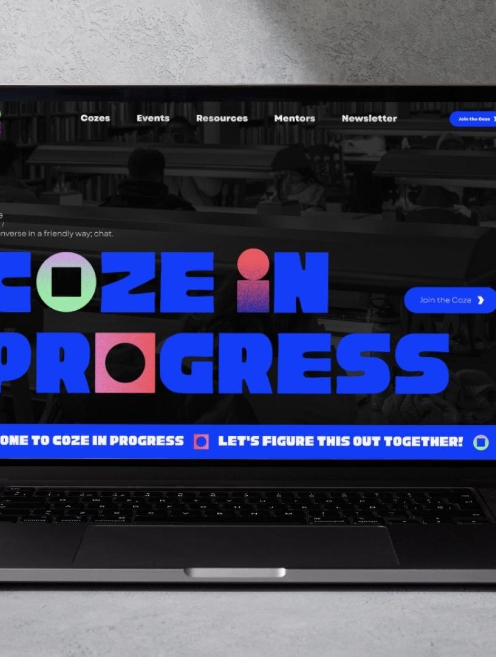 'Coze in Progress | Home Page', 2025. Product design