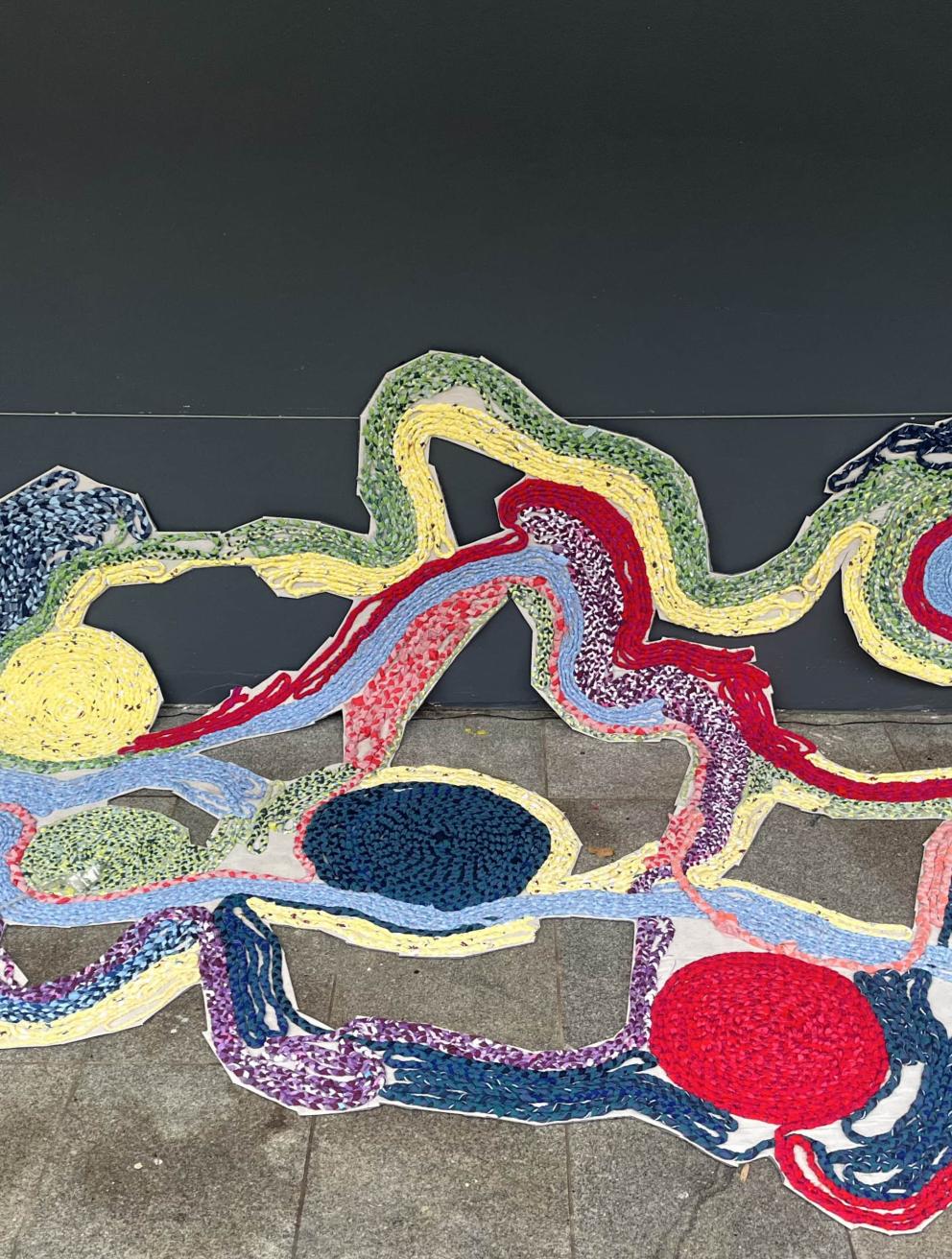 'Organ', 2025. Textile and sound