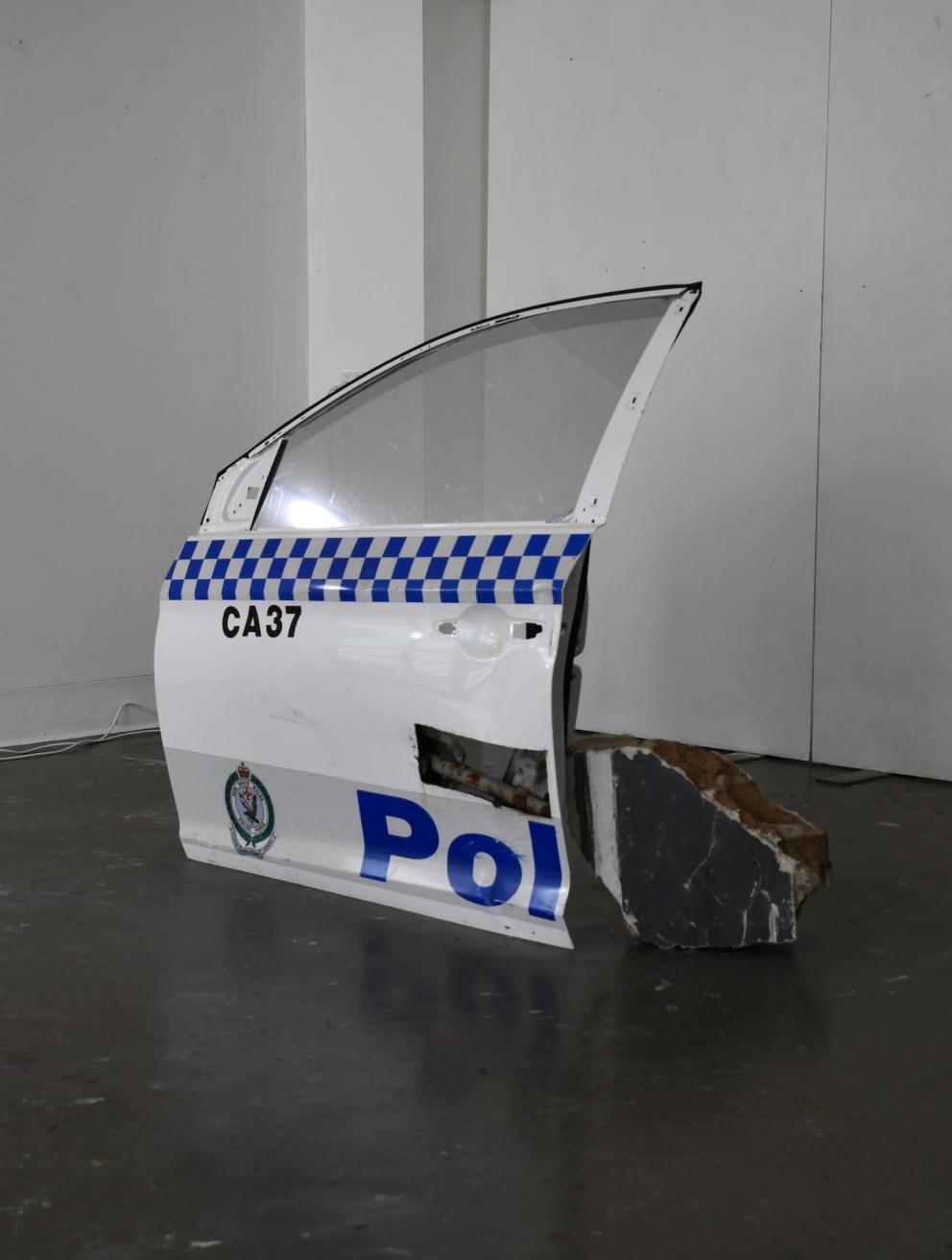 'High beams', 2025. Sculpture