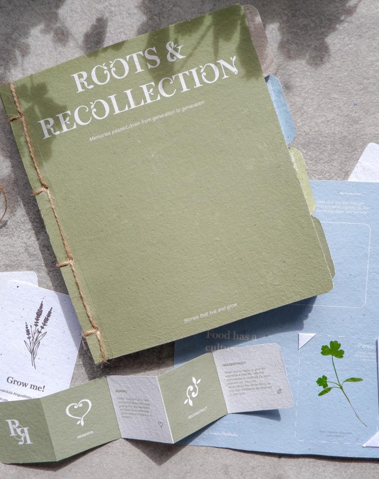 'Roots & Recollection', 2025. Mixed media publication