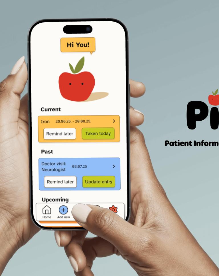 'Pip's Dashboard Page', 2025. Digital phone application