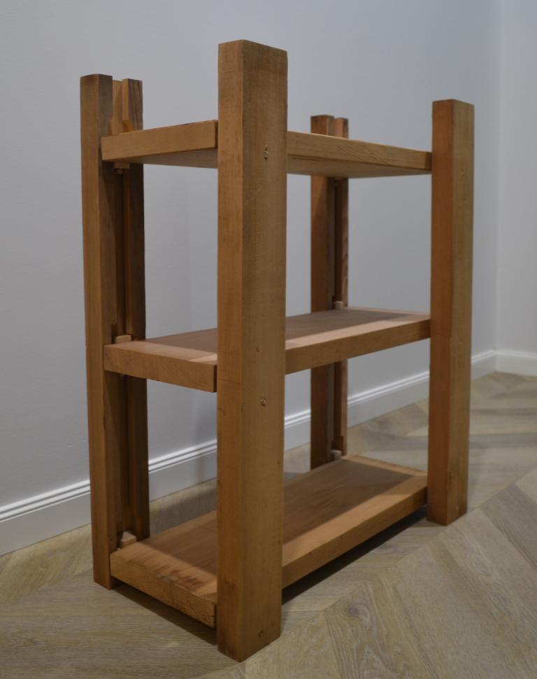 'Schemata', 2025. Reclaimed western red cedar timber