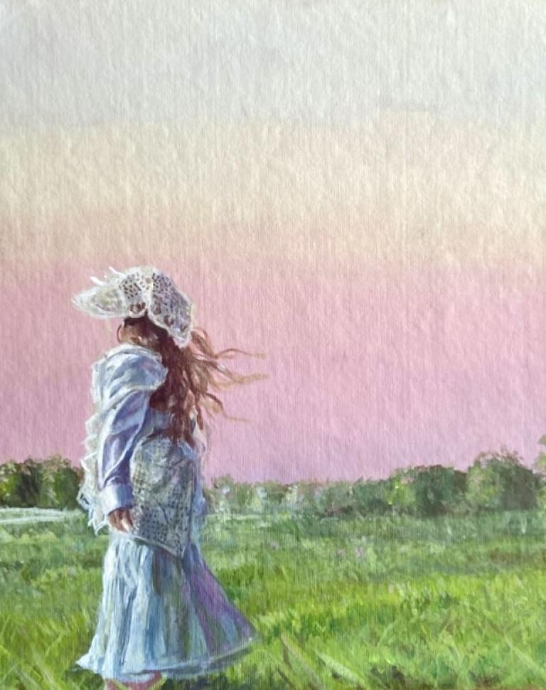 'Abnegated', 2025. Acrylic on canvas