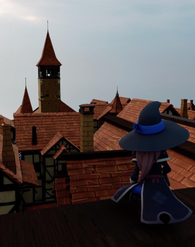 'The Attic Thief', 2025. 3D animation